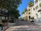 A street in Baldwin Park Village Center in Baldwin Park, Florida