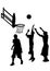 Street basketball four