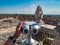 Street binoculars over Oradea