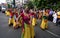 The street carnival in the eve of Ratha Jatra in the street of Kolkata.