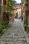 Street in the city of Le Puy-en-Velay - France