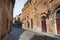 Street of the city Orvieto, Italy, Umbria.