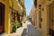 Street in city of Rethymno, Crete