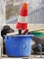 Street cone bucket tools