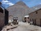 Street in cotahuasi village in cotahuasi canyon