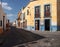 Street in downtown Queretaro Mexico