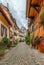 Street in Eguisheim, Alsace, France