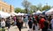 Street Fair Shoppers In The Historic Cooper-Young District