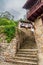 Street of the fishing village of Tazones, in the council of Villaviciosa, Asturias