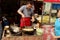 Street Food Being Stir-Fried, Kaifeng, Henan, China