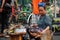 Street food seller in Malioboro street