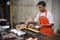 Street Food Vendor in Bangkok