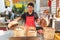 Street food vendor in Kaohsiung, Taiwan, preparing the steamed Xiao Long Bao, a traditional chinese dish invented in Shanghai