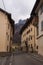 Street in Forni Avoltri, Italy