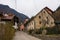 Street in Forni Avoltri, Italy