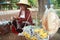 Street fruit seller in Thailand