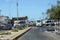 Street full of traffic in the Cumana city