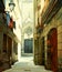Street in Gothic quarter of Barcelona