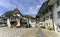 Street in Gruyeres village, Fribourg, Switzerland