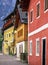 Street in Hallstatt with Houses, Austria