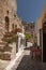 Street of the `Hidden town` of Monemvasia