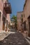 Street of the `Hidden town` of Monemvasia