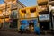 Street with houses. Mawlamyine. Myanmar. Burma.