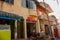 Street with houses. Mawlamyine. Myanmar. Burma.