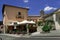 Street of the italian resort city Bolsena