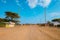 A street at  Kalacha Town in North Horr, Marsabit, Kenya