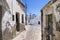 Street in Kimolos island, Cyclades, Greece