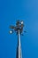 Street lamp with blue sky