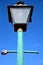Street lamp and a bulb in the sky arrecife teguise