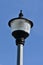 Street lamp on metal pole