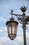 Street Lamp with Ornament showing Ship, Lisbon, Portugal