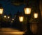 Street Lamps at night serenity HD