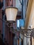 Street lantern lamp light old city vintage antique metal town urban retro design black exterior iron decoration style lamppost art