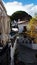 Street leading from the bullring into the main square in Mijas