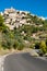 Street leading to Gordes village in France