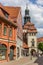 Street leading to the town hall in Luneburg