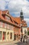 Street leading to the town hall in Luneburg