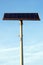 Street lighting, solar energy