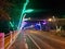 Street Lights on The Bridge at The Corner of Banda Aceh City