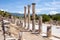 Street lined with columns in Ephesus,