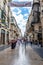 Street with luxury fashion stores in Bordeaux