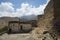 Street from Marang village Upper Mustang Nepal.