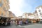 Street market Piazza Campo de Fiori Rome Italy