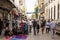 Street market in Tunis