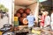 Street market in Tunis