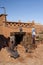 Street markets on the way to the fortified AÃ¯t Benhaddou, Morocco